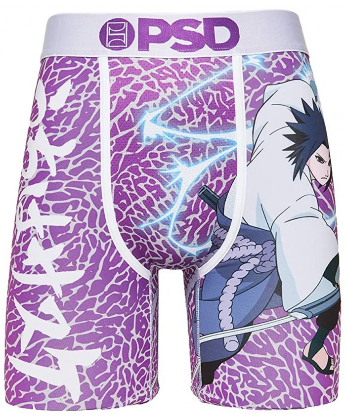 Men's Boxer Brief Purple Naruto Sasuke