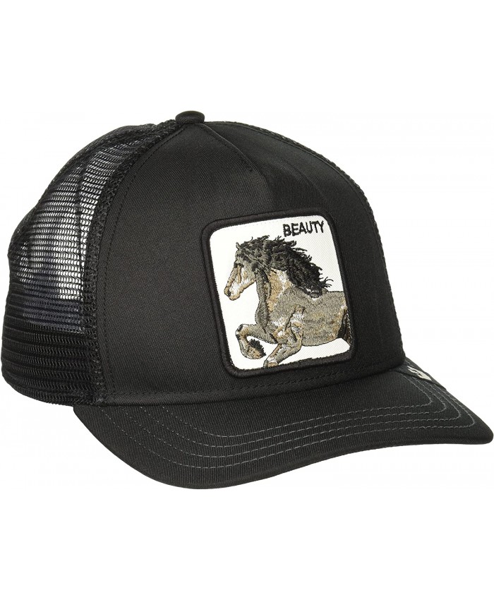 Goorin Bros. Black Beauty Beauty Trucker Hat 101-0650 Black
