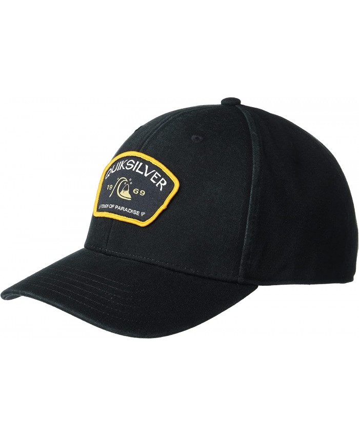 Quiksilver Men's Logo Snapback Cap Adjustable Trucker Hat