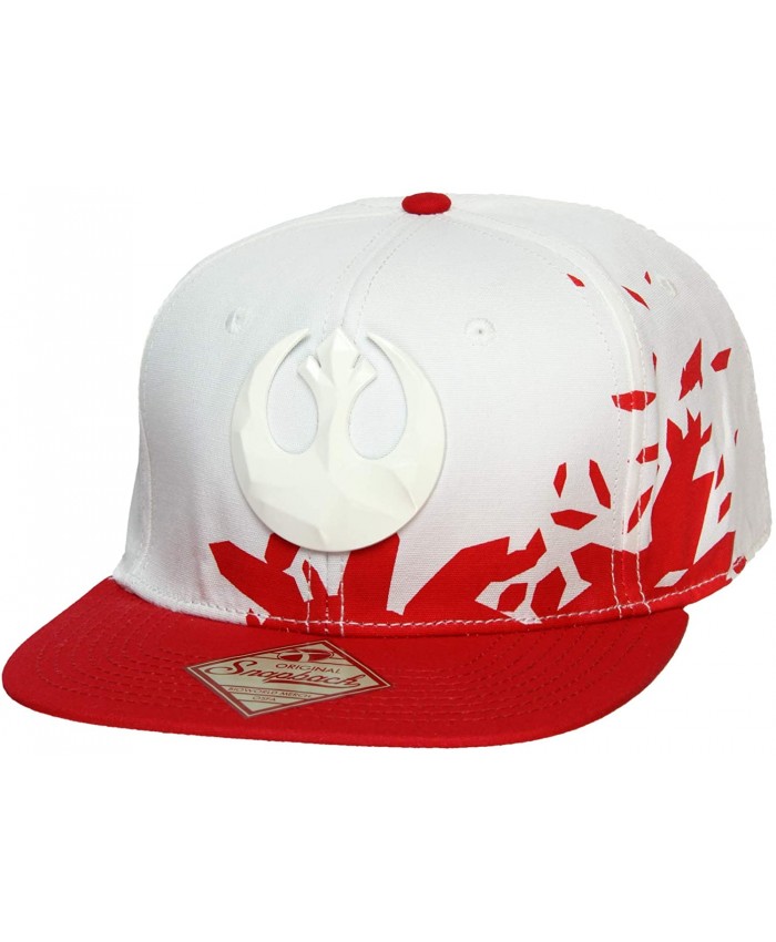Star Wars Rebels Logo Ep8 Resistance Adjustable Adult Snapback Cap Red