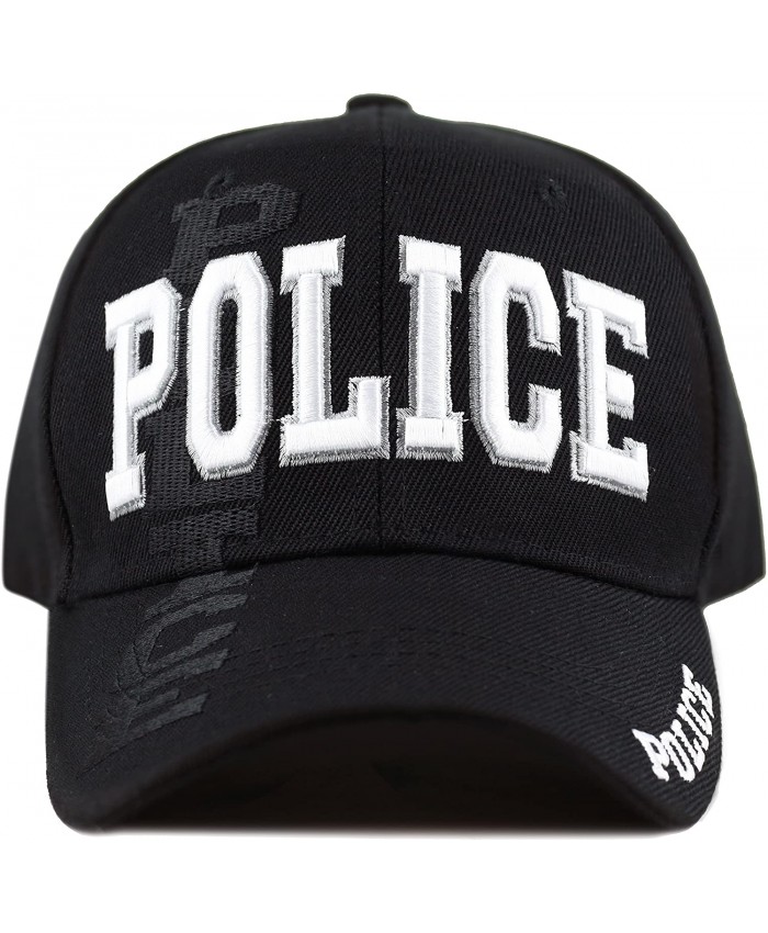 The Hat Depot Law Enforcement 3D Embroidered Hat.