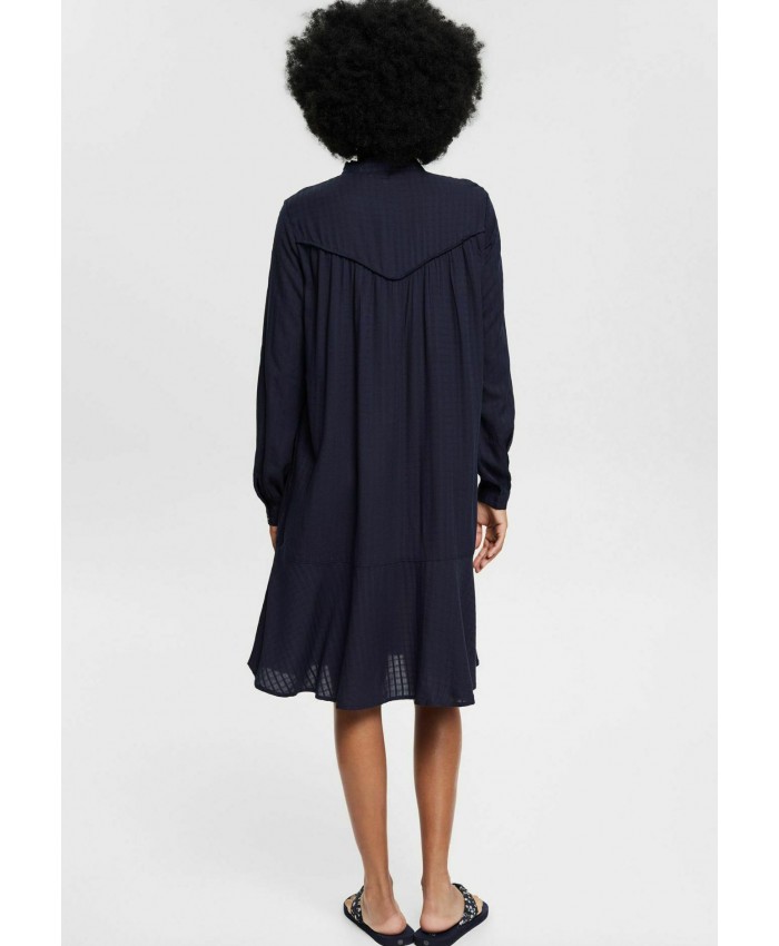 Ladies Skirt Series Shirt Dresses | Esprit Shirt dress - navy/mottled dark blue ES121C24W-K11