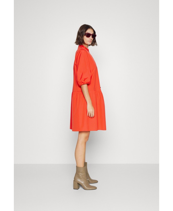 Ladies Skirt Series Shirt Dresses | Marc Cain Shirt dress - red orange/orange M4R21C07I-H11