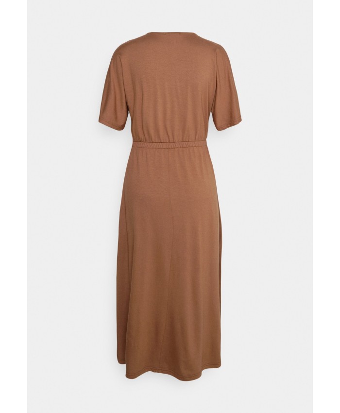 Ladies Skirt Series Jersey Dresses | Anna Field Jersey dress - dark brown AN621C1JD-O11