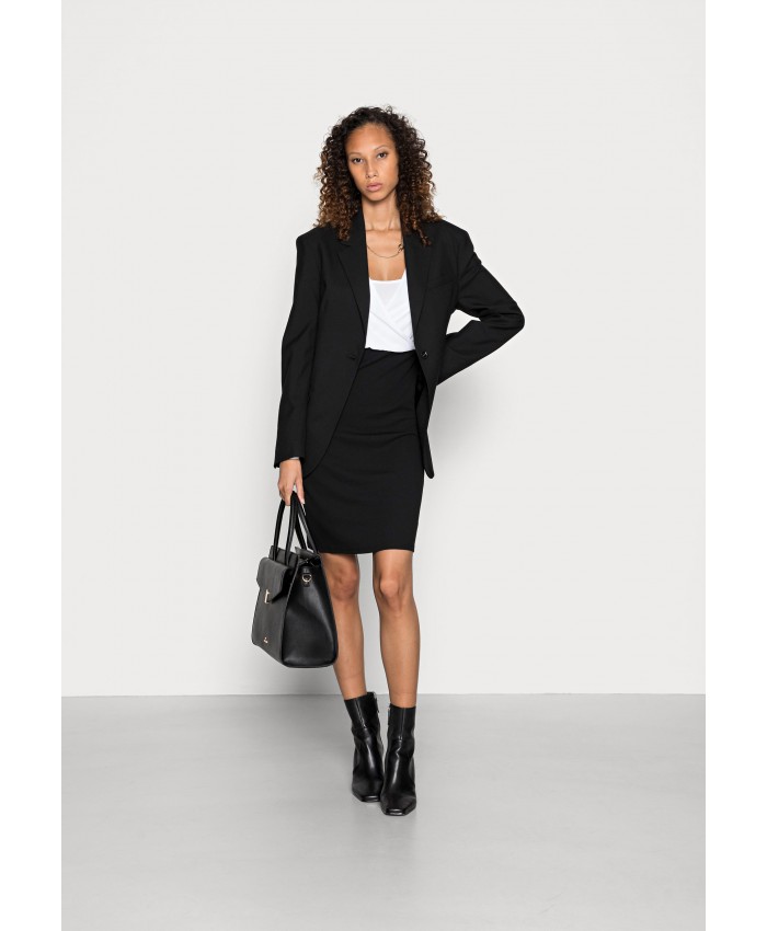 Ladies Skirt Series Work Dresses | Anna Field Shift dress - black/white/black AN621C1OQ-Q11