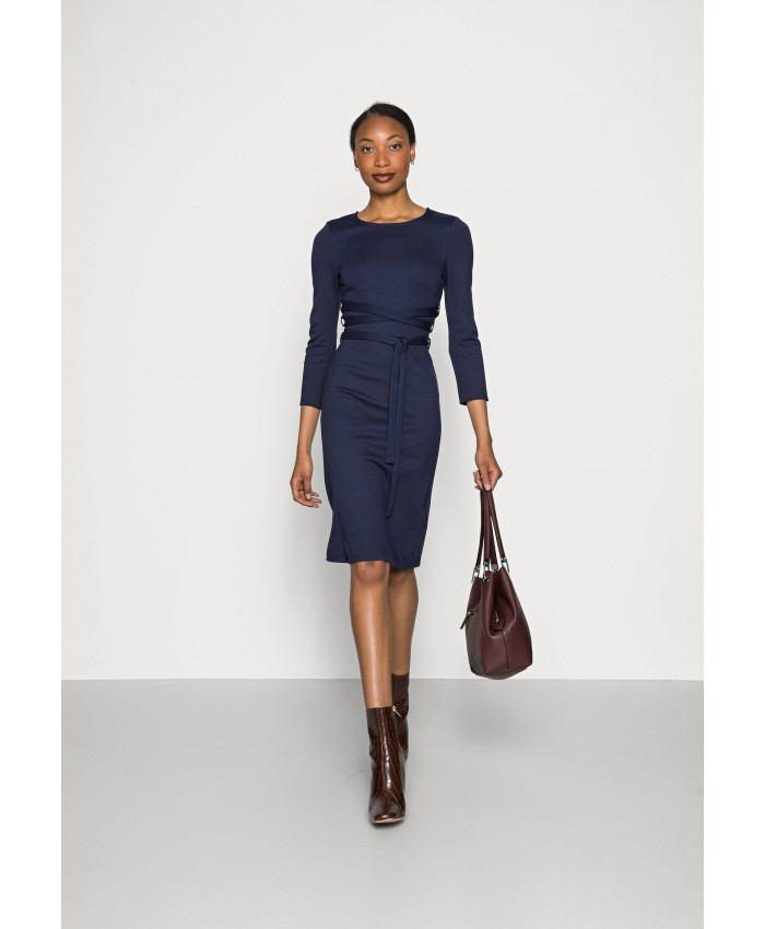 Ladies Skirt Series Work Dresses | Anna Field Shift dress - dark blue AN621C1OC-K11