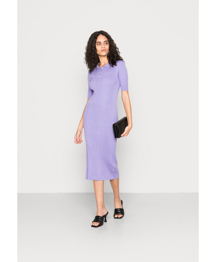 Ladies Skirt Series Work Dresses | BZR LELA SIMONA DRESS - Jumper dress - lavender/lilac BZ121C011-I11