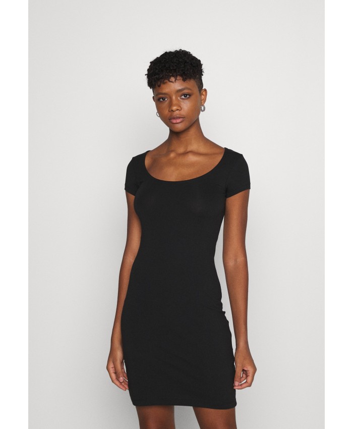 Ladies Skirt Series Work Dresses | Even&Odd 2 PACK - Jersey dress - black/mottled grey/black EV421C131-Q11