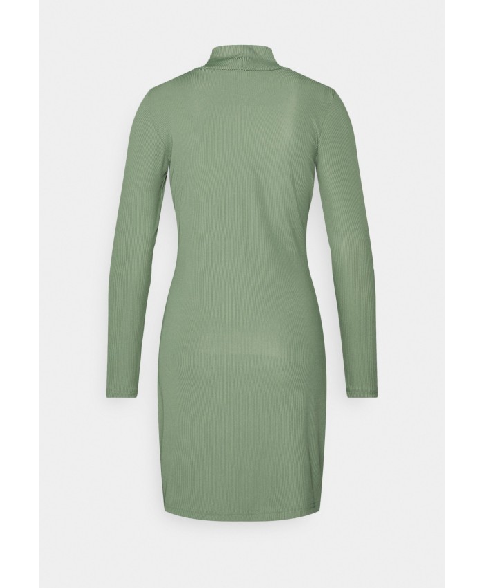 Ladies Skirt Series Work Dresses | Pieces Petite PCNEW TANNO DRESS - Jersey dress - hedge green/green PIT21C046-M11
