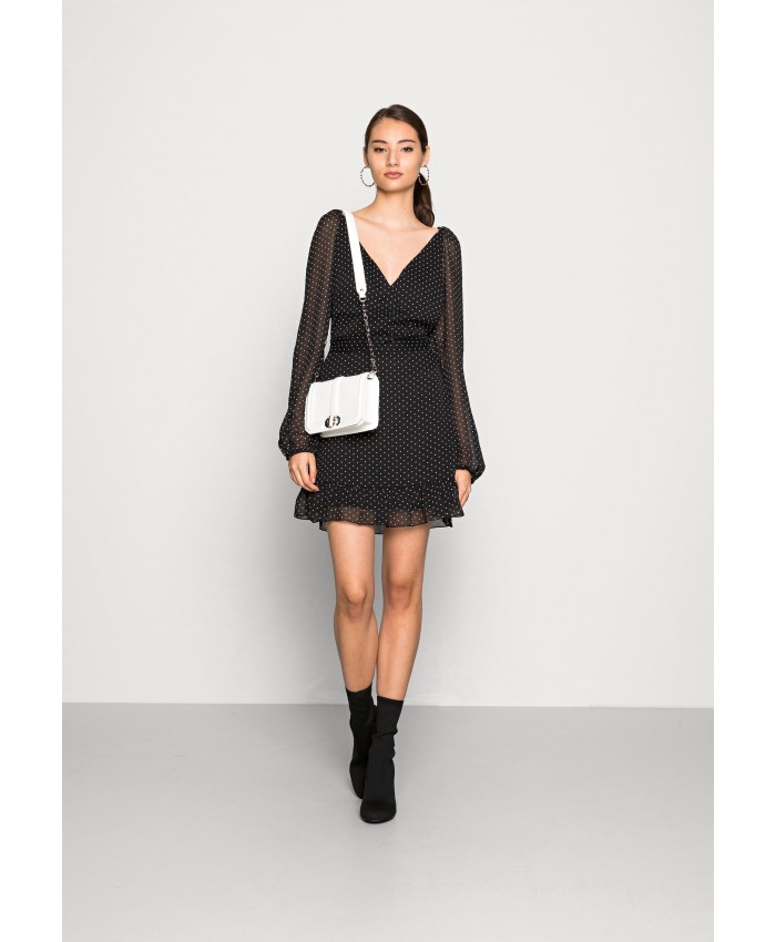 Ladies Skirt Series Casual Dresses | Vero Moda VMFIE MINI DRESS - Day dress - black VE121C34D-Q11