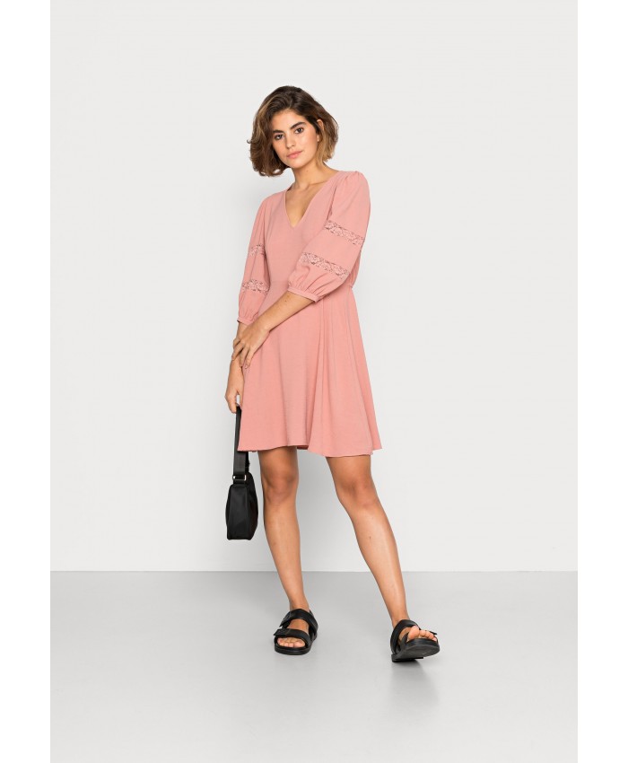 Ladies Skirt Series Casual Dresses | Vero Moda VMGINNY SHORTDRESS - Day dress - old rose/light pink VE121C3B2-J11