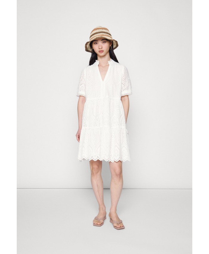 Ladies Skirt Series Casual Dresses | YAS Petite YASHOLI DRESS - Day dress - star white/white YA521C03J-A11