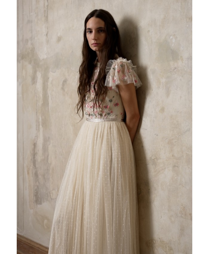 Ladies Skirt Series Occasion Dresses | Needle & Thread ROCOCO MAXI DRESS - Occasion wear - champagne/off-white NT521C0EV-A11