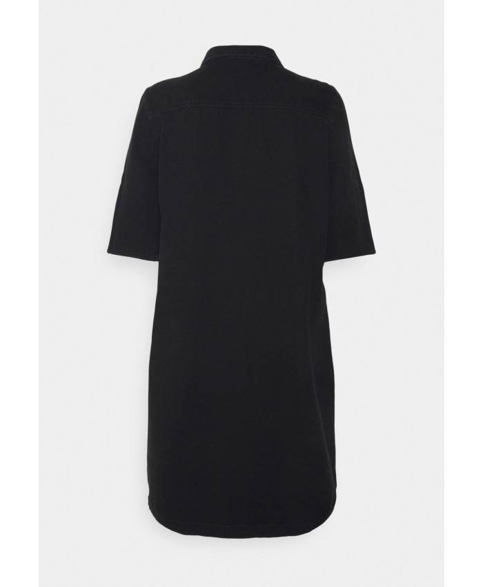 Ladies Skirt Series Denim Dresses | Noisy May NMSIGNE DRESS - Denim dress - black denim NM321C0LS-Q11