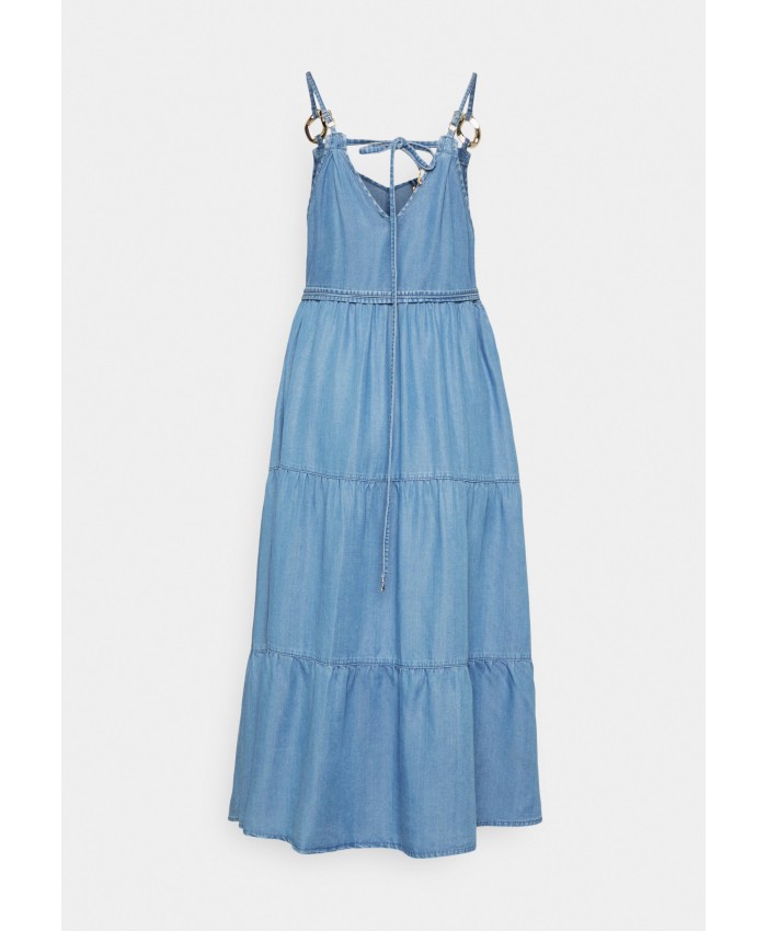 Ladies Skirt Series Denim Dresses | Patrizia Pepe ABITO DRESS - Denim dress - mid wash/blue denim P1421C0J8-K11