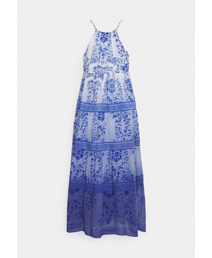 Ladies Skirt Series Maxi Dresses | Derhy ABBEY ROBE - Maxi dress - bleu/petrole/blue RD521C0MH-K11