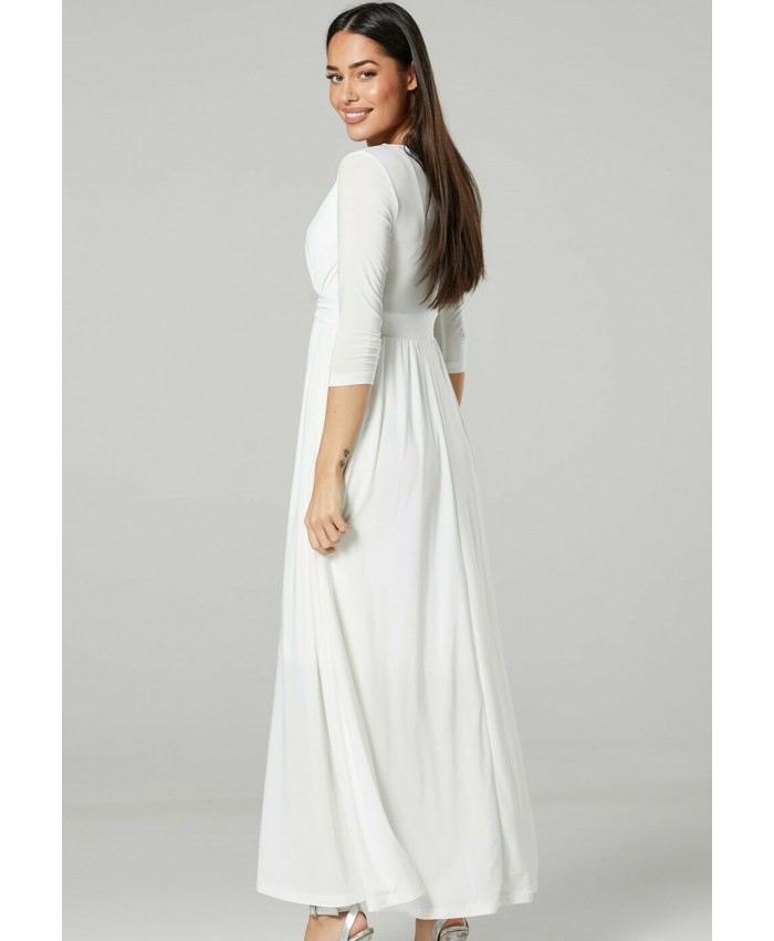 Ladies Skirt Series Maxi Dresses | Happy Mama MATERNITY & NURSING WEDDING / BRIDESMAID - Maxi dress - white H3T21C004-A11