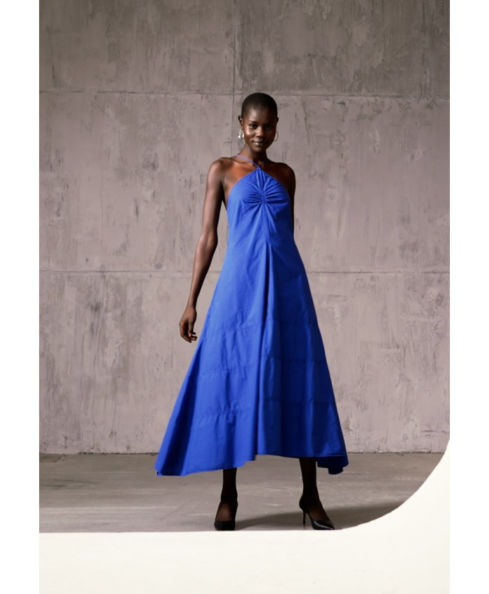 Ladies Skirt Series Maxi Dresses | N°21 ABITO TESSUTO - Maxi dress - blue / viola/blue N3121C027-K11