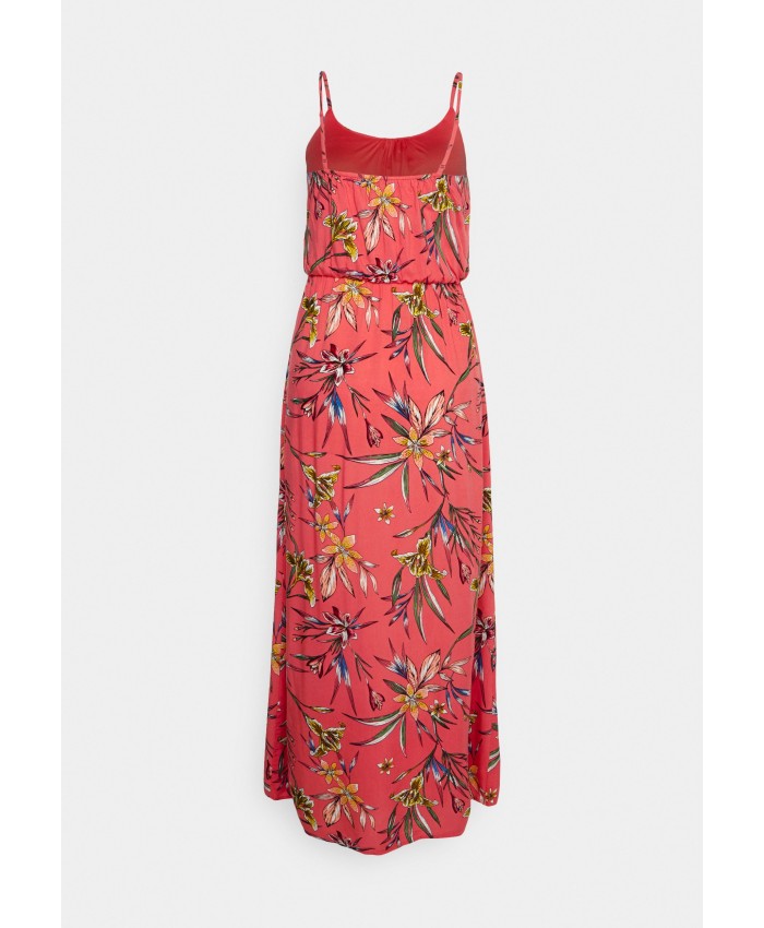 Ladies Skirt Series Maxi Dresses | ONLY Petite ONLNOVA LIFE DRESS - Maxi dress - mineral red bright tropical/red OP421C09D-G11