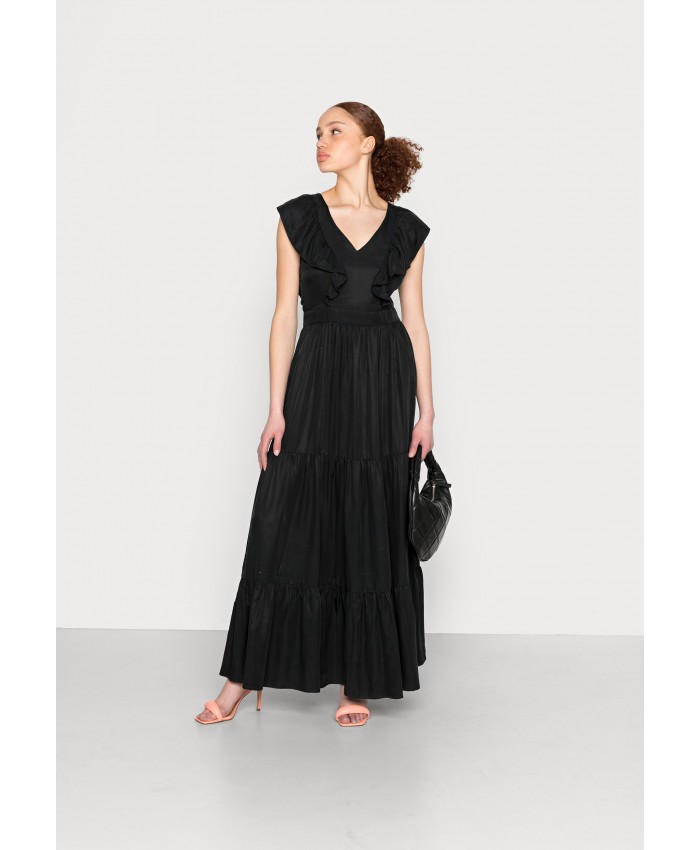 Ladies Skirt Series Maxi Dresses | Scotch & Soda Maxi dress - black SC321C07T-Q11