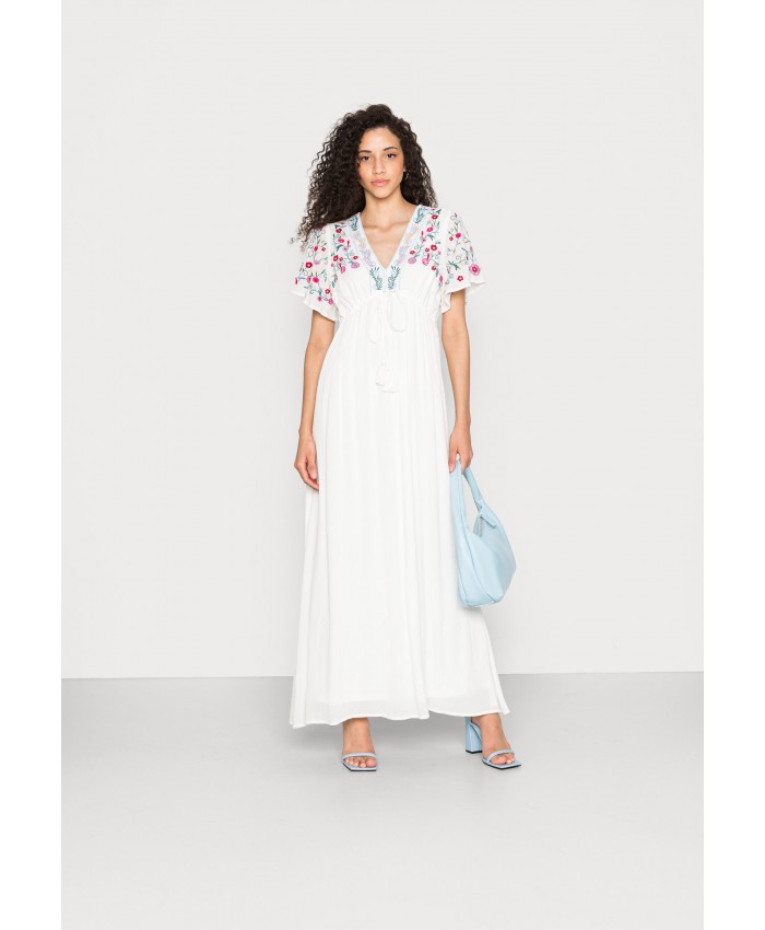 Ladies Skirt Series Maxi Dresses | YAS YASCHELLA DRESS - Maxi dress - star white/white Y0121C1VB-A11