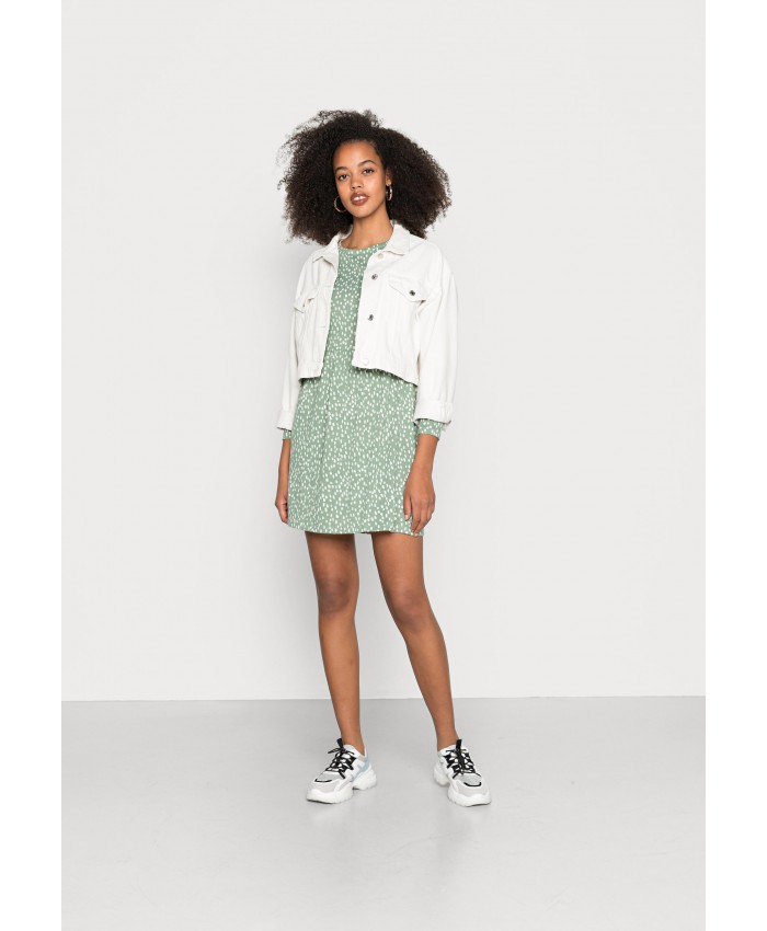 Ladies Skirt Series Knitted Dresses | JDY JDYTONSY - Jumper dress - basil/light green JY121C0HR-M11