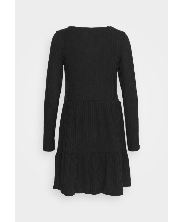 Ladies Skirt Series Knitted Dresses | Vila VIELITA - Jumper dress - carry over/black V1021C23Z-Q11