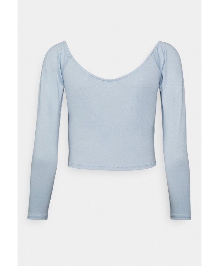 Ladies Top Series T-shirts | Even&Odd Petite Long sleeved top - blue EVF21D03O-K11