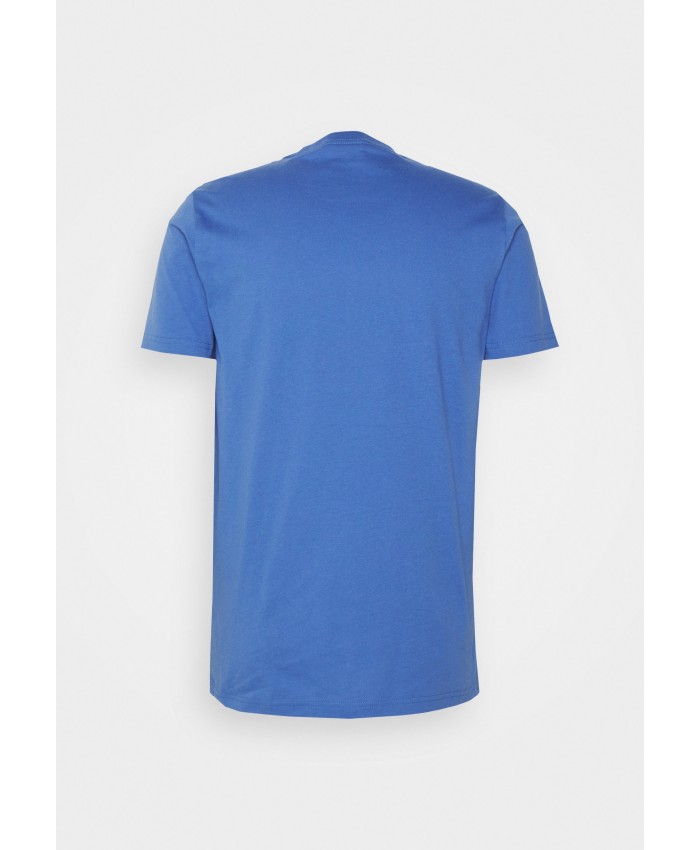 Ladies Top Series T-shirts | PS Paul Smith ZEBRA BADGE UNISEX - Basic T-shirt - blue PS721000U-K13