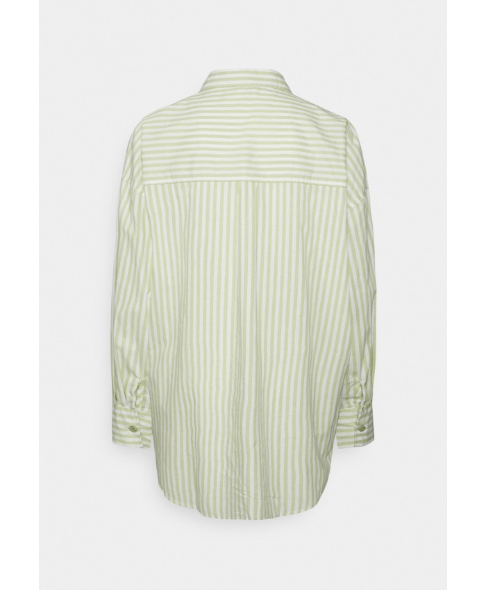 Ladies Top Series Shirts | Cotton On Petite DAD - Button-down blouse - retro green/green C6A21E007-M11