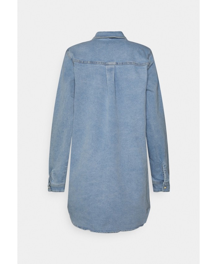 Ladies Top Series Shirts | Object Tall OBJWIN - Button-down blouse - light blue denim/blue denim OB721E00X-K11