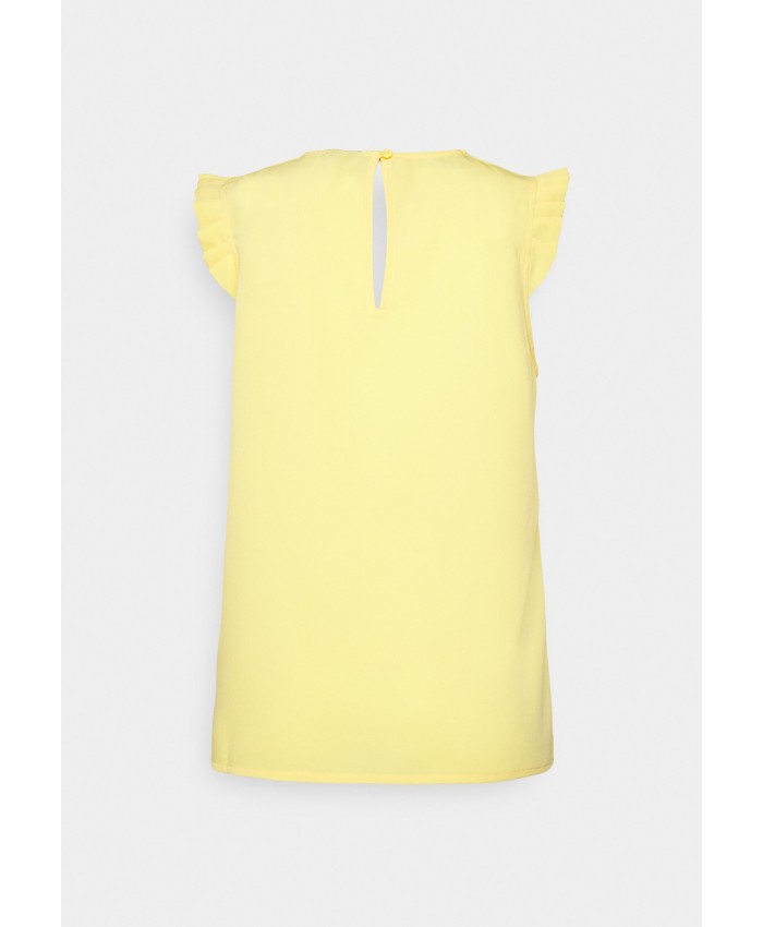 Ladies Top Series Blouses | Vero Moda Tall VMOLIVIA - Print T-shirt - cornsilk/yellow VEB21E07I-E11