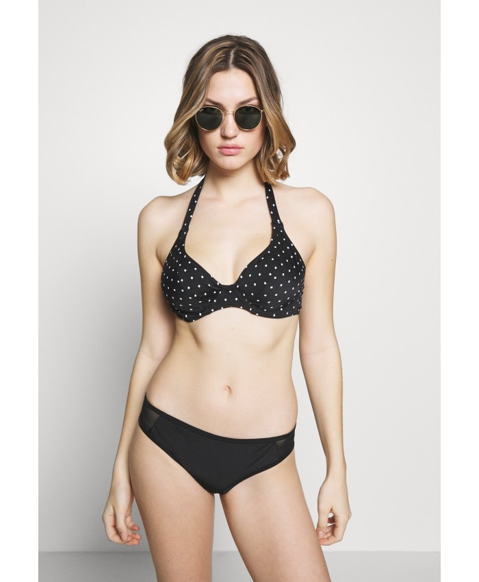 Ladies Bikini Collection Bikini Tops | Freya JEWEL COVE BANDED HALTER - Bikini top - black FR981J00R-Q11