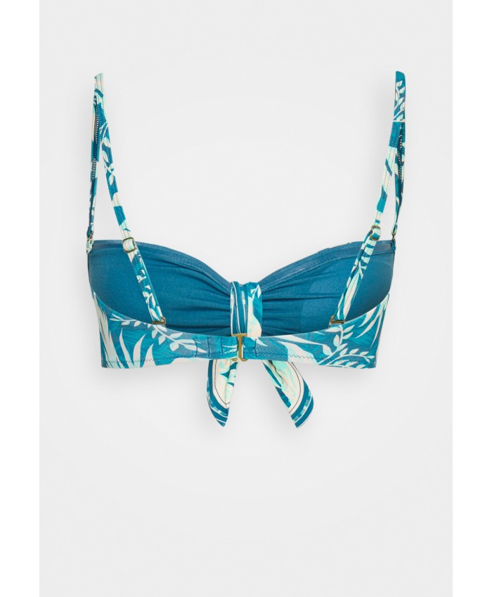 Ladies Bikini Collection Bikini Tops | Rip Curl SUN RAYS BANDEAU - Bikini top - dark teal/blue RI781J03Q-K11