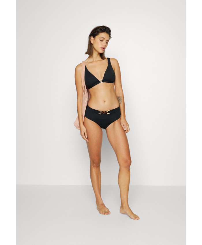 Ladies Bikini Collection Bikini Tops | Seafolly BELIZE LONGLINE - Bikini top - black S1981J0AM-Q11