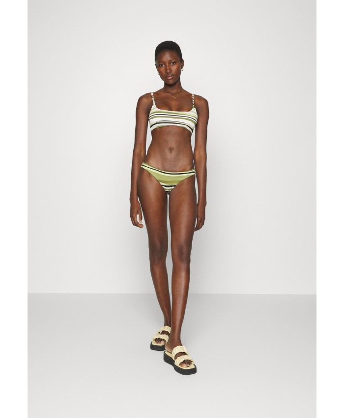 Ladies Bikini Collection Bikini Tops | Seafolly SUN STRIPE BRALETTE - Bikini top - avocado/green S1981J0BW-M11