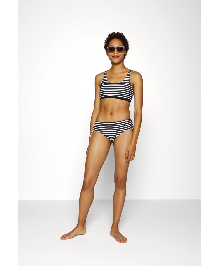 Ladies Bikini Collection Bikini Tops | Venice Beach BUSTIER - Bikini top - black/white/black 2VE81J01J-Q11