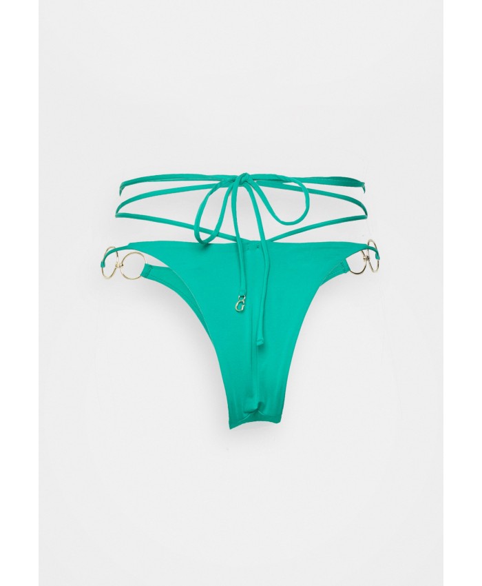 Ladies Bikini Collection Bikini Bottoms | Guess BRIEF - Bikini bottoms - quatrefoil green/green GU181I03U-M11