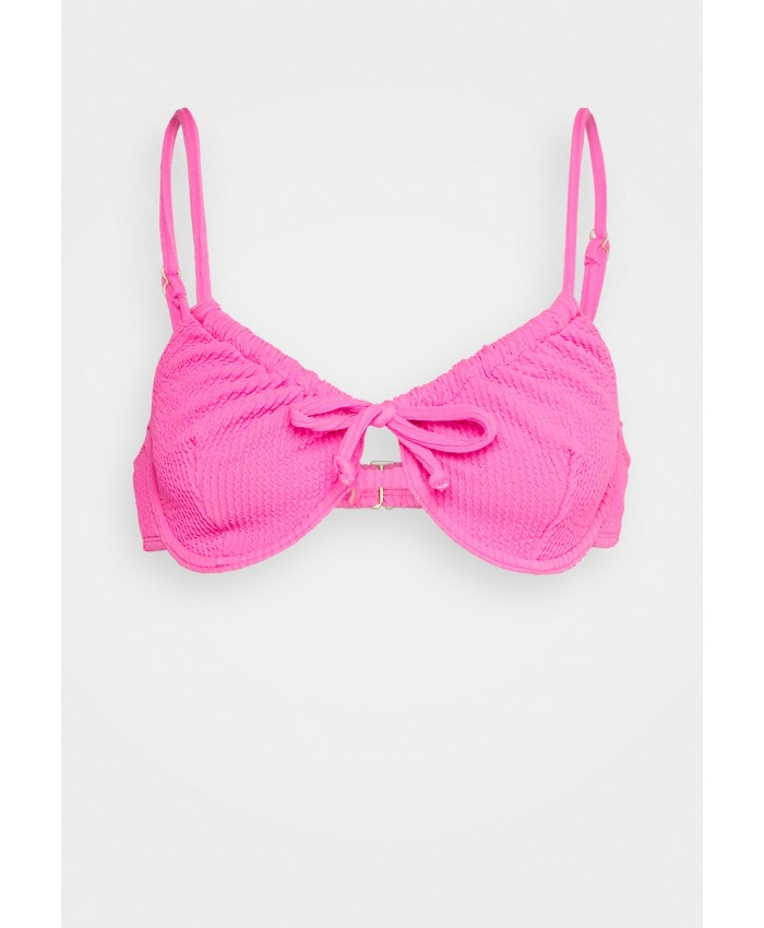Ladies Bikini Collection Bikini Sets | Cotton On Body HALF WIRE BRA HIGH SIDE BRAZILIAN SET - Bikini - aurora pink/pink C1R81L01Q-J11