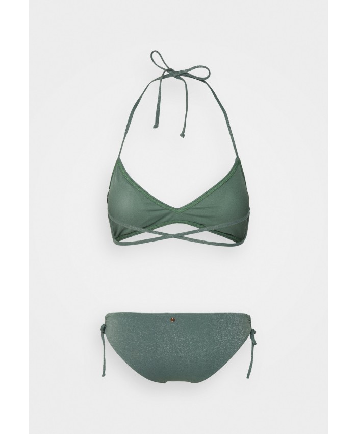 Ladies Bikini Collection Bikini Sets | Roxy SHIMMER TIME SET - Bikini - laurel wreath/khaki RO581L037-N11