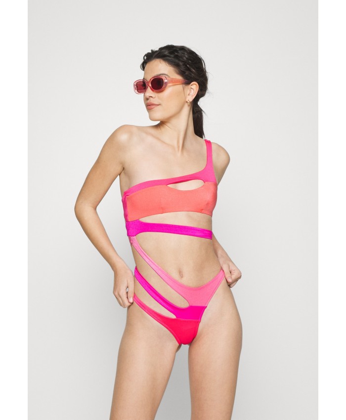 Ladies Bikini Collection Swimsuits | Agent Provocateur LEXXI SWIMSUIT - Swimsuit - pink/orange/pink AG181G016-J11