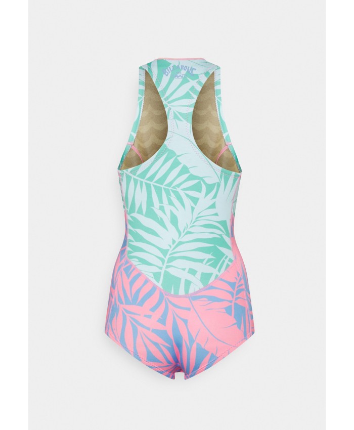 Ladies Bikini Collection Swimsuits | Billabong SALTY DAYS SLEEVELES - Swimsuit - pink sunset/multi-coloured BI781N01P-T11