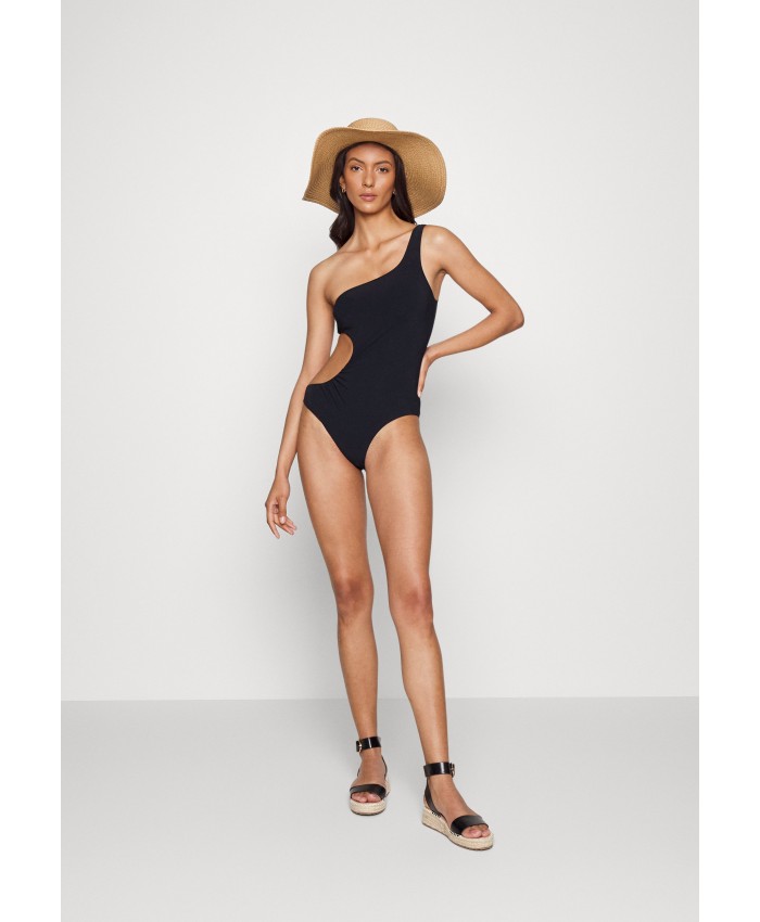 Ladies Bikini Collection Swimsuits | Etam IDAHO PIECE - Swimsuit - noir/mottled black ET981G01U-Q11