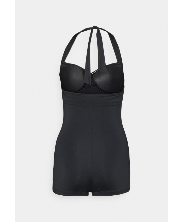 Ladies Bikini Collection Swimsuits | Seafolly COLLECTIVE BOYLEG ONE PIECE - Swimsuit - black S1981G05C-Q11