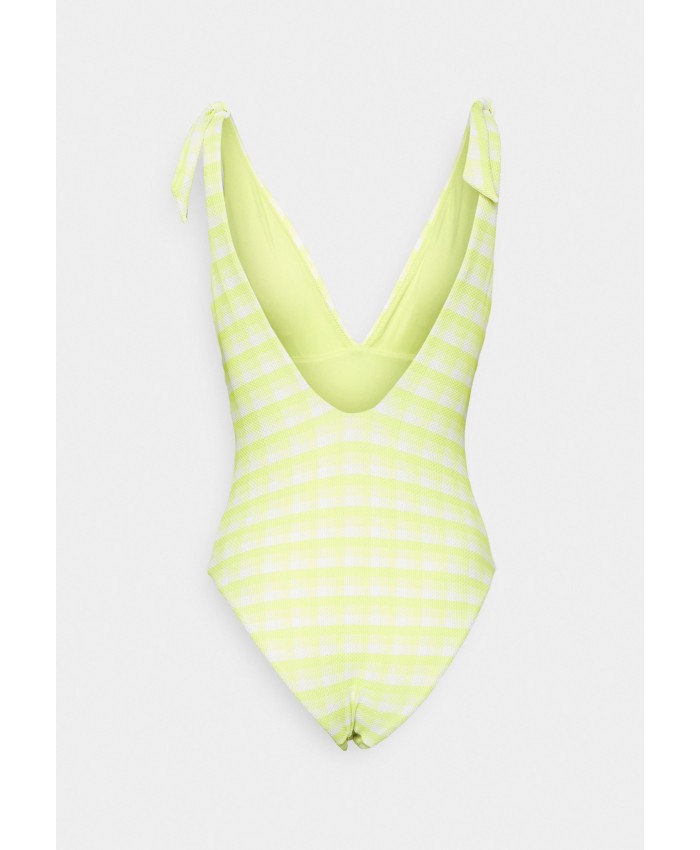 Ladies Bikini Collection Swimsuits | Seafolly V NECK ONE PIECE - Swimsuit - wild lime/light green S1981G053-M11