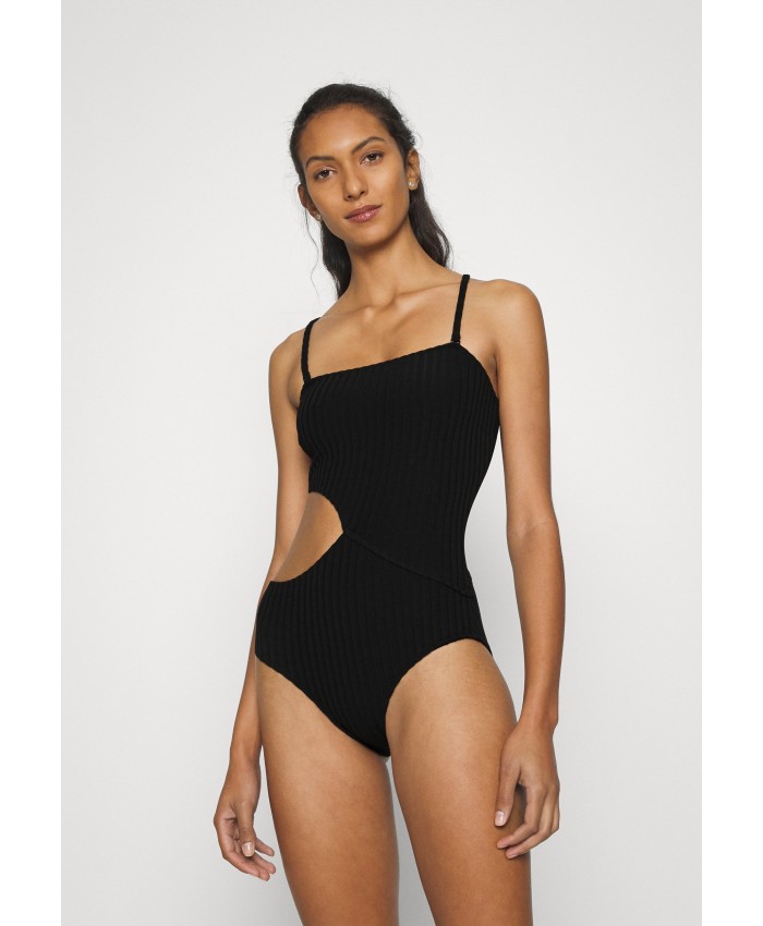Ladies Bikini Collection Swimsuits | Solid & Striped THE CAMERON SOLID - Swimsuit - blackout/black QS681G00V-Q11