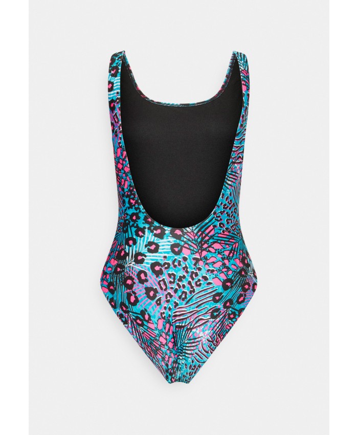Ladies Bikini Collection Swimsuits | Speedo DEEP - Swimsuit - lapis/black/white/fluo pink/blue 1SP81G04F-K11