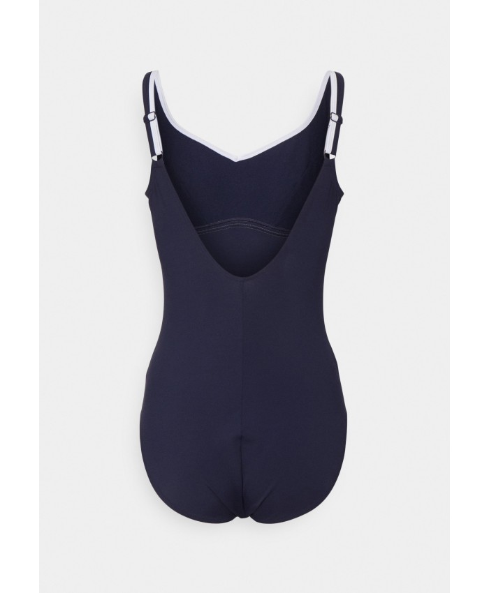 Ladies Bikini Collection Swimsuits | Speedo SHAPING CONTOUR - Swimsuit - true navy/white/blue 1SP81E00Z-K11
