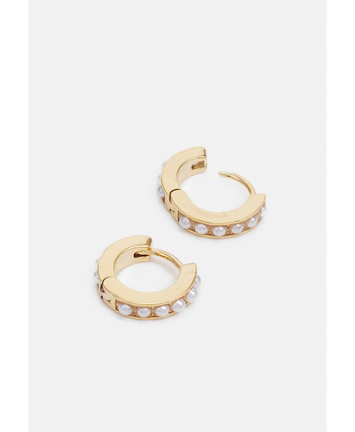Women's Accessories Earrings | Orelia HUGGIE HOOPS - Earrings - gold-coloured RL651L0D9-F11