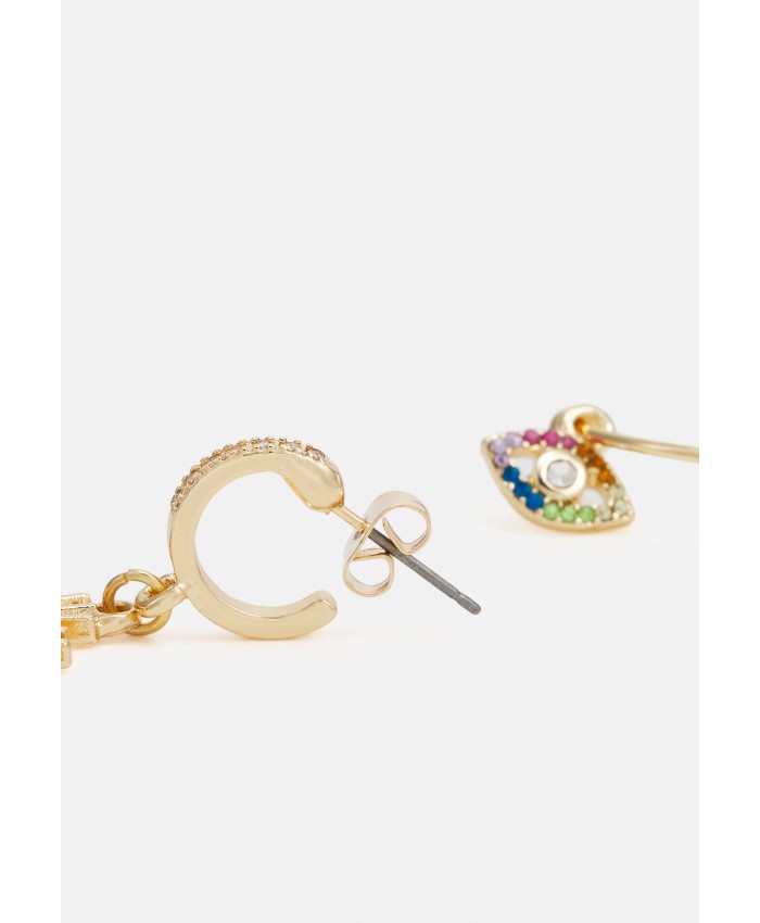 Women's Accessories Earrings | Pieces PCELITHA EARRINGS 3 PACK - Earrings - gold-coloured PE351L175-F11